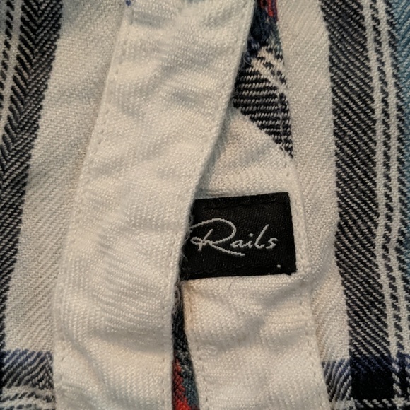 RAILS * CROP HUNTER PLAID BUTTON FRONT - Picture 9 of 13